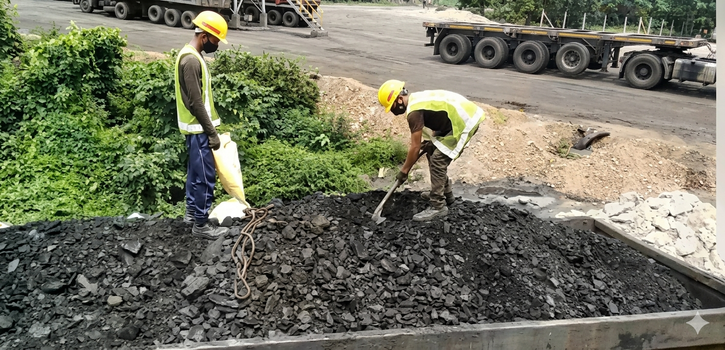 Stockpile Sample Collection